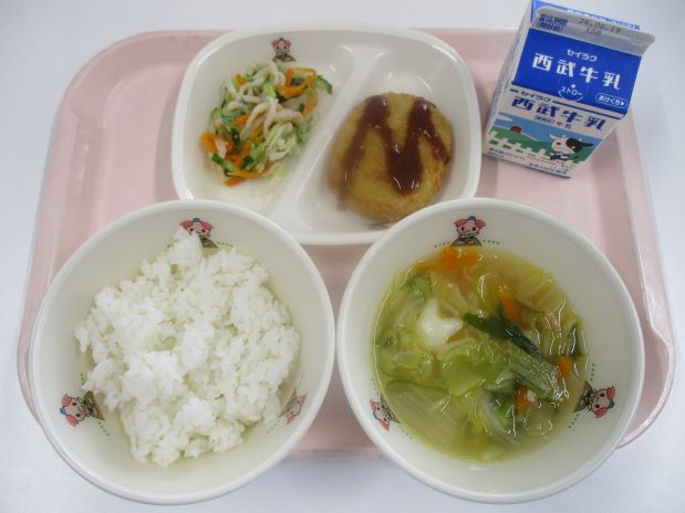 6月9日小学校メニュー