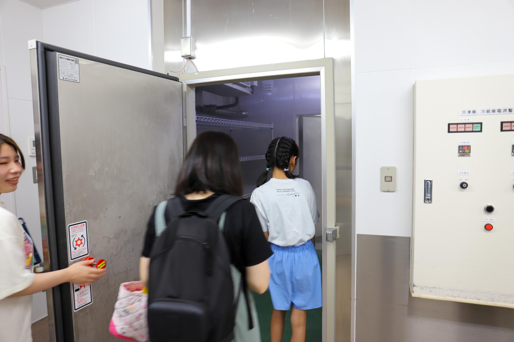 マイナス20度の冷凍庫体験