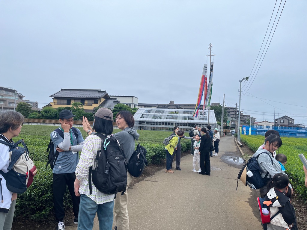 令和7年度第1回やさしい日本語まちさんぽツアー丸康園茶畑見学