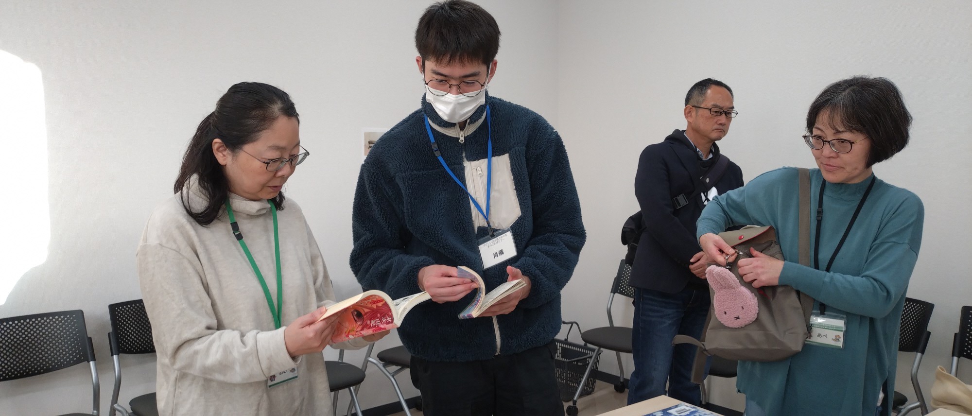 令和7年度第2回やさしい日本語まちさんぽツアーふじみ野市立上福岡図書館