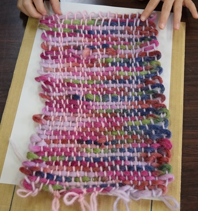 ダンボールはたおり参加者作品（R7.12）