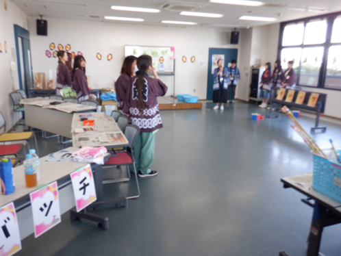 文京学院大学の学生ボランティア