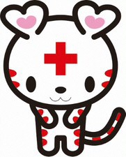 ハートラちゃん（おじぎ）