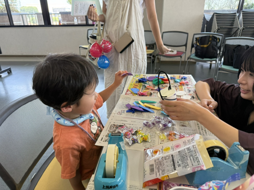 お土産のお菓子