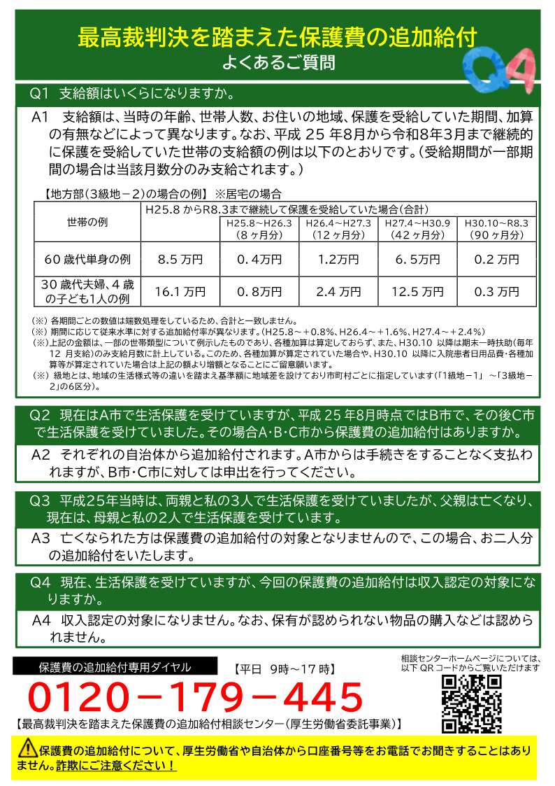 追加給付の対象となる方へのご案内2