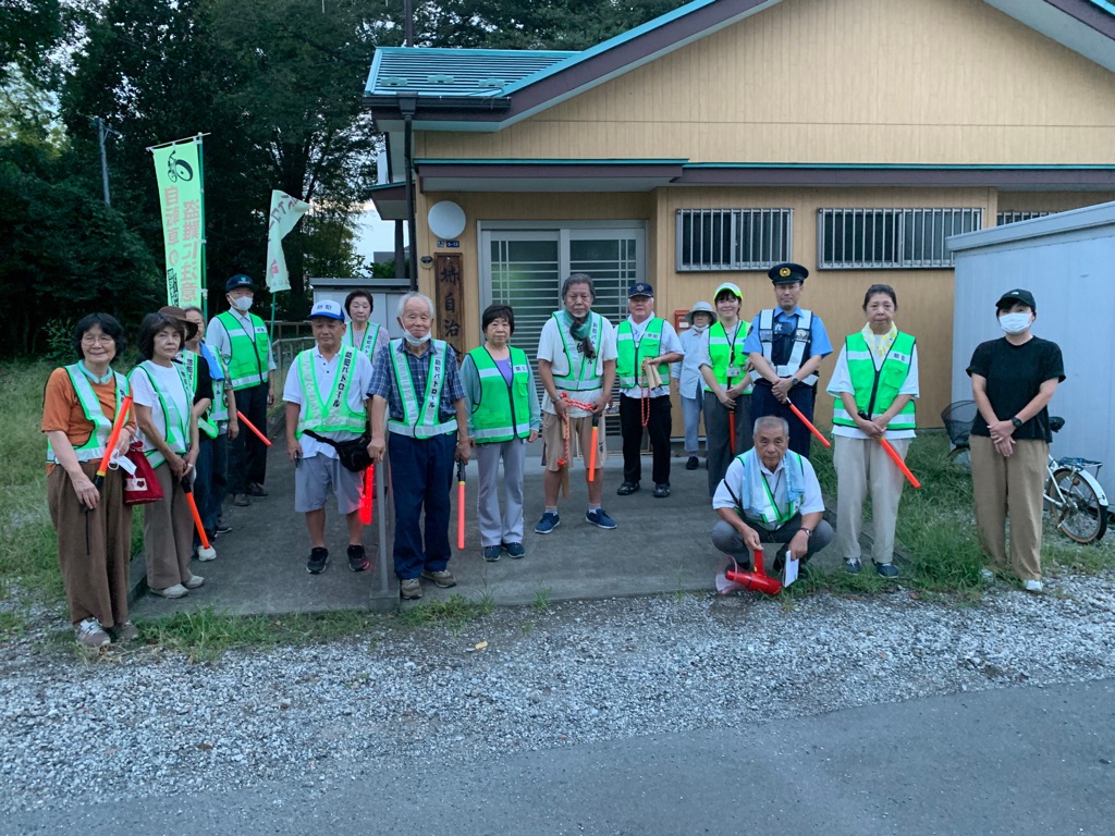 9月10日（水曜日）𡋽自治会